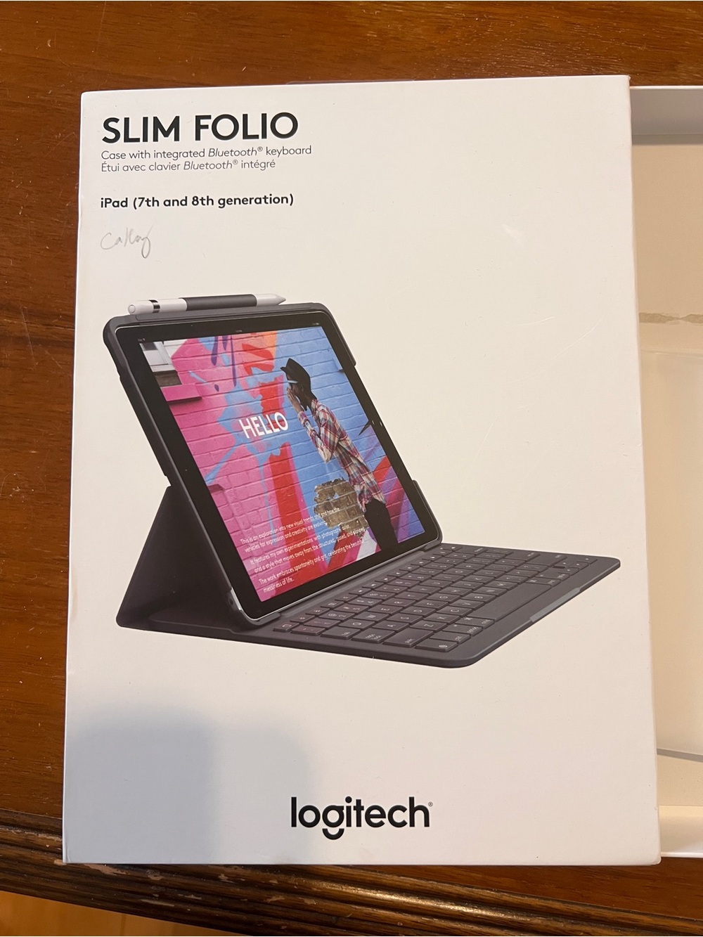 Logitech Slim Folio Keyboard Case NWOT
